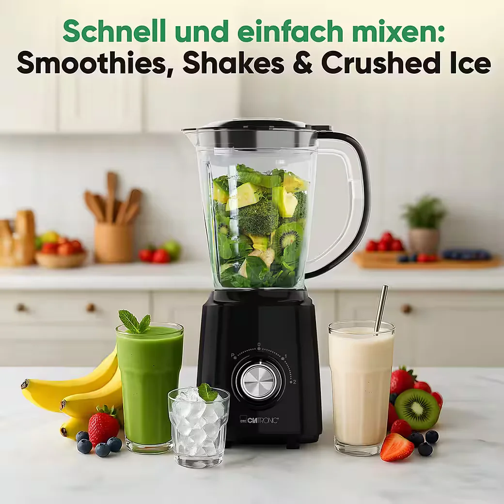 CLATRONIC Standmixer UM 3845 Küchenmixer für Smoothies
