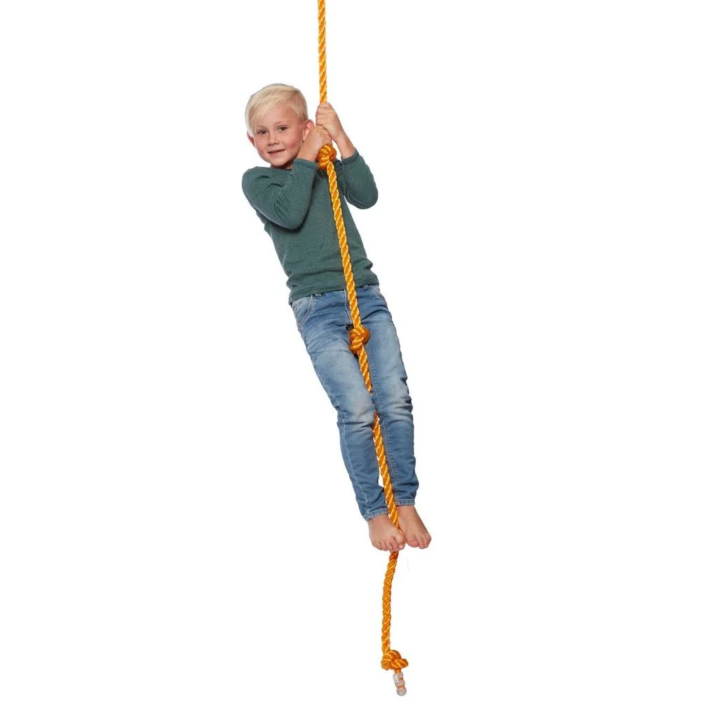 HAPPY PEOPLE Einzelschaukel mit Klettertau für Kinder