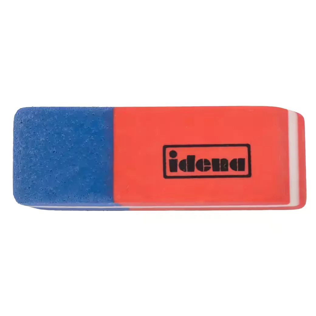 IDENA Radiergummi für Bleistift und Tinte, 2 Stück, 522023