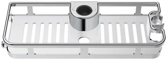 WENKO Duschablage Libertà Schwarz matt Duschregal