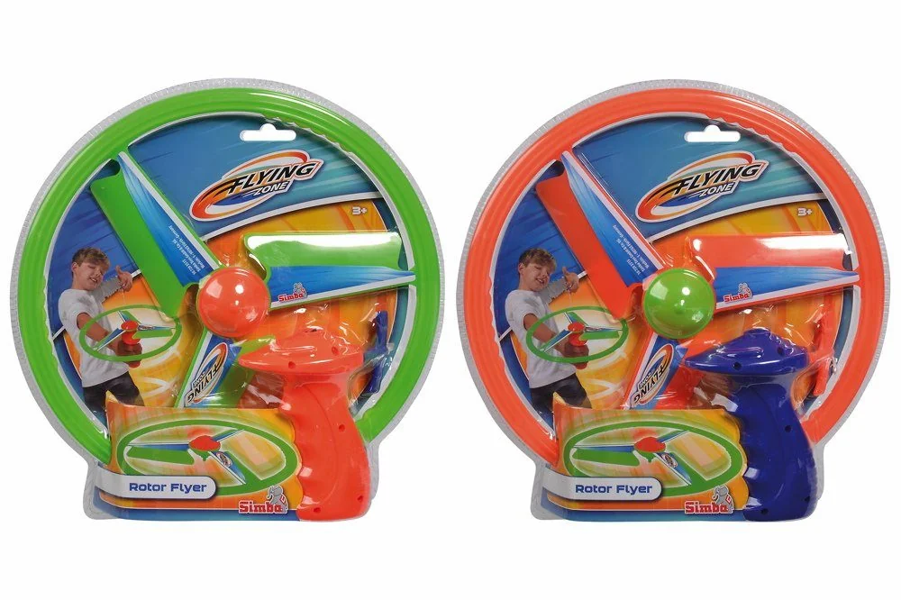 SIMBA Flying Zone Rotor Flyer Gartenspielzeug, zufällige Auswahl