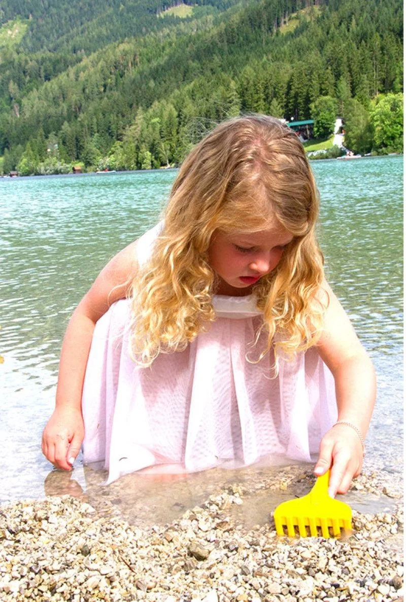 GOWI Kinder-Rechen für Sandkasten und Garten