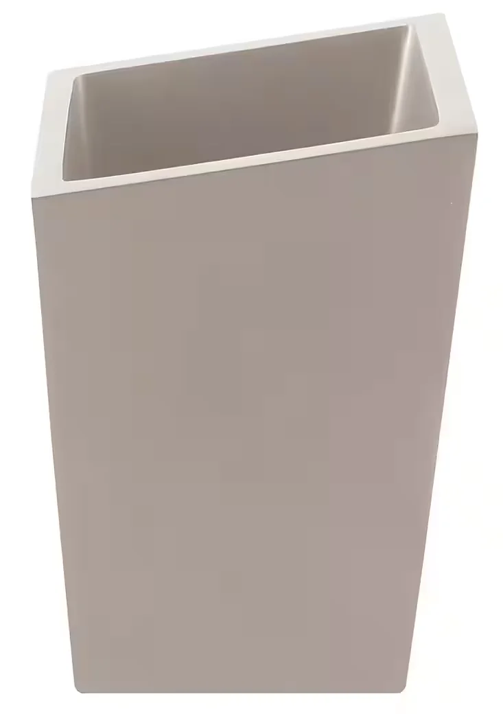 SPIRELLA Yoshi Zahnputzbecher matt taupe Badbecher Badezimmer