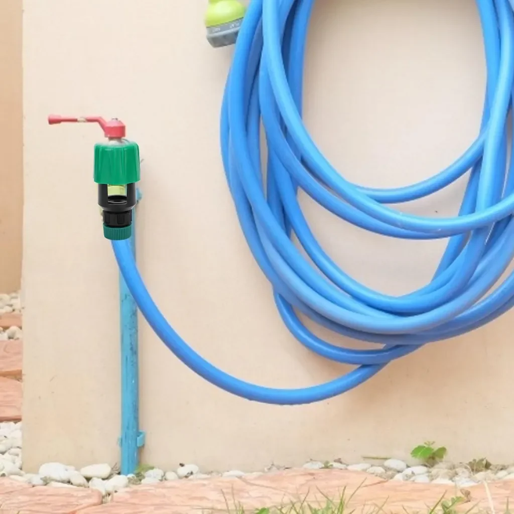 Cocosity Wasserhahn-Adapter für Gartenschlauch Küche grün