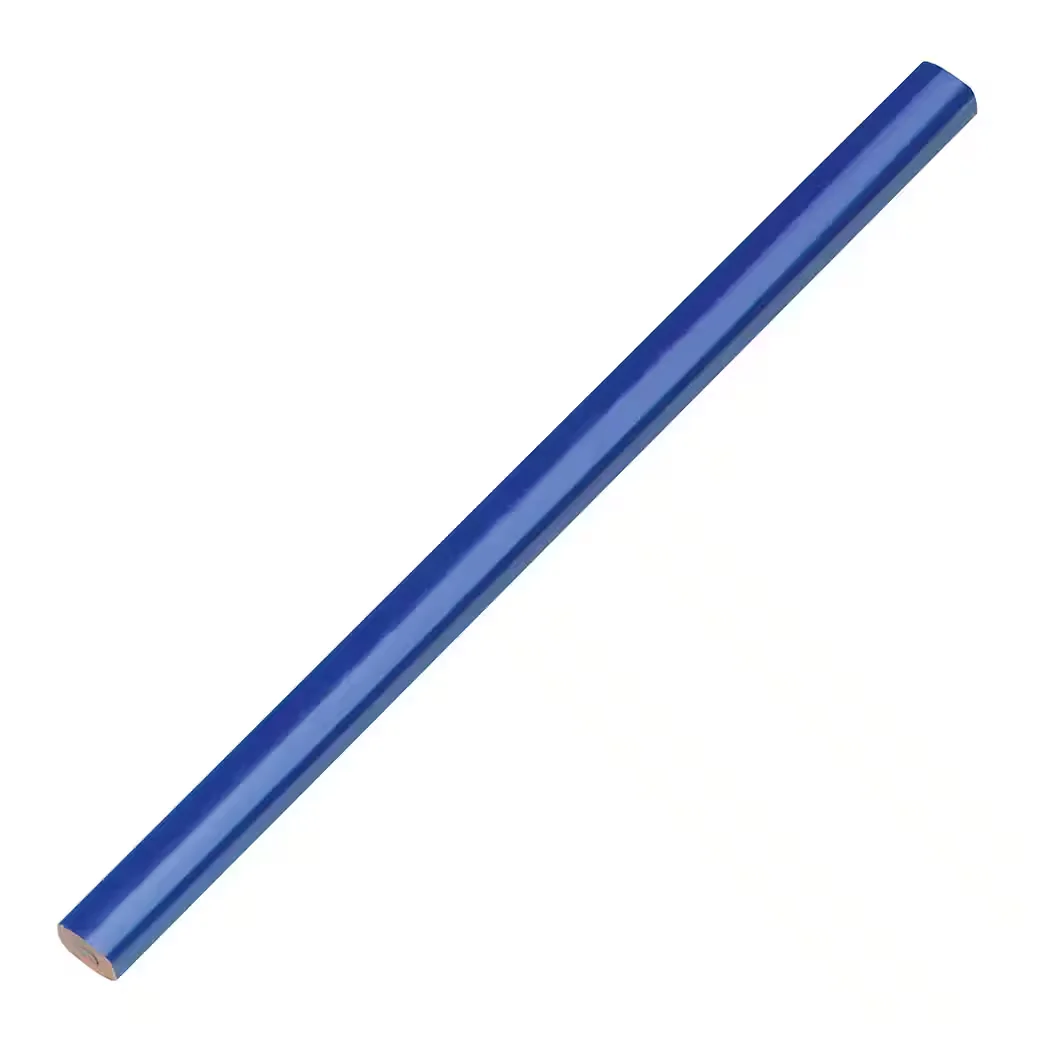 EASY GIFTS Zimmermannsbleistifte 10er Set blau 17,7 cm