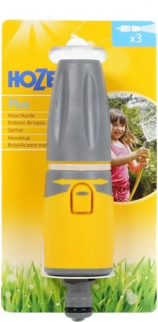Hozelock Gartenspritze Plus mit Wasserstop für Gartenschlauch