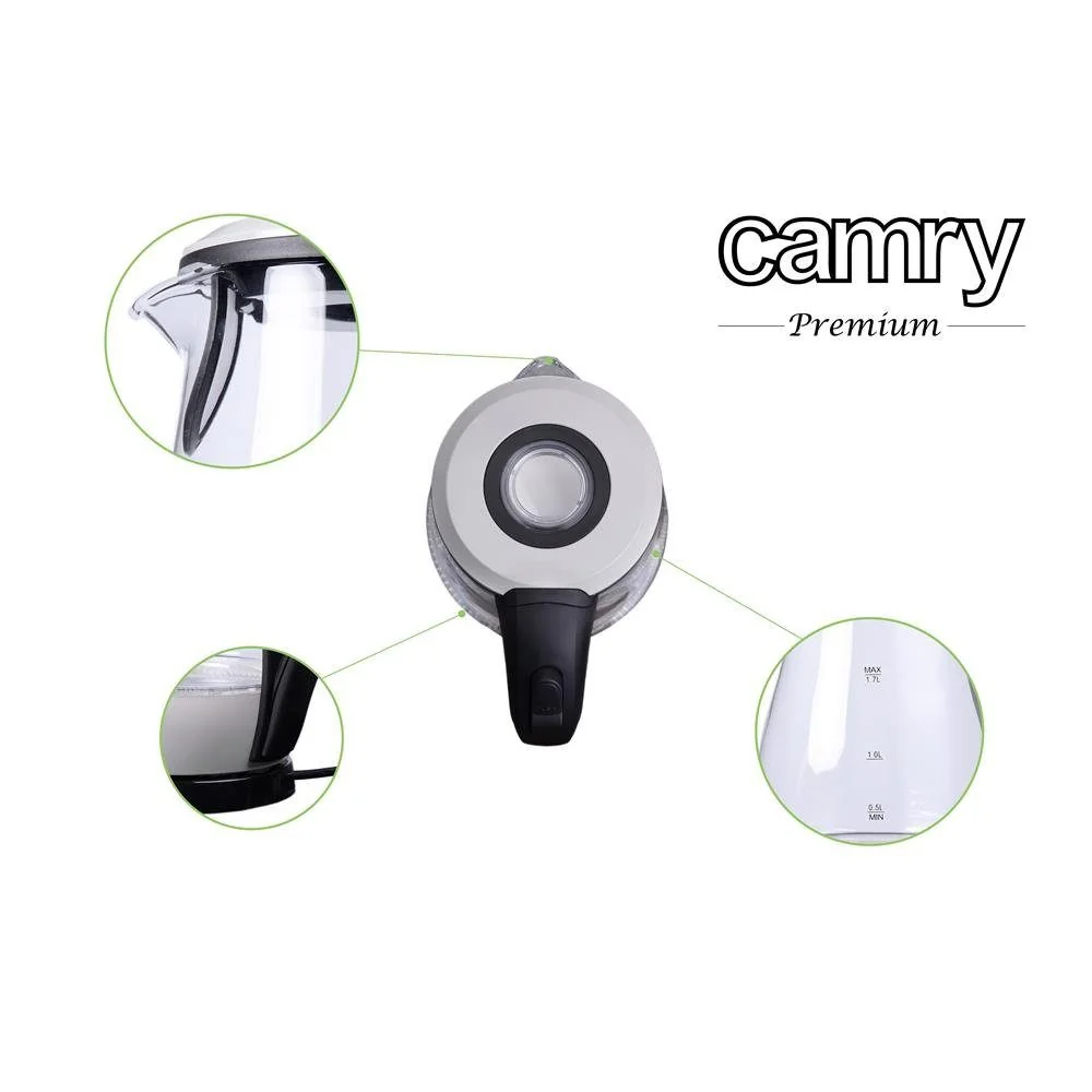 CAMRY CR 1251w elektrischer Wasserkocher