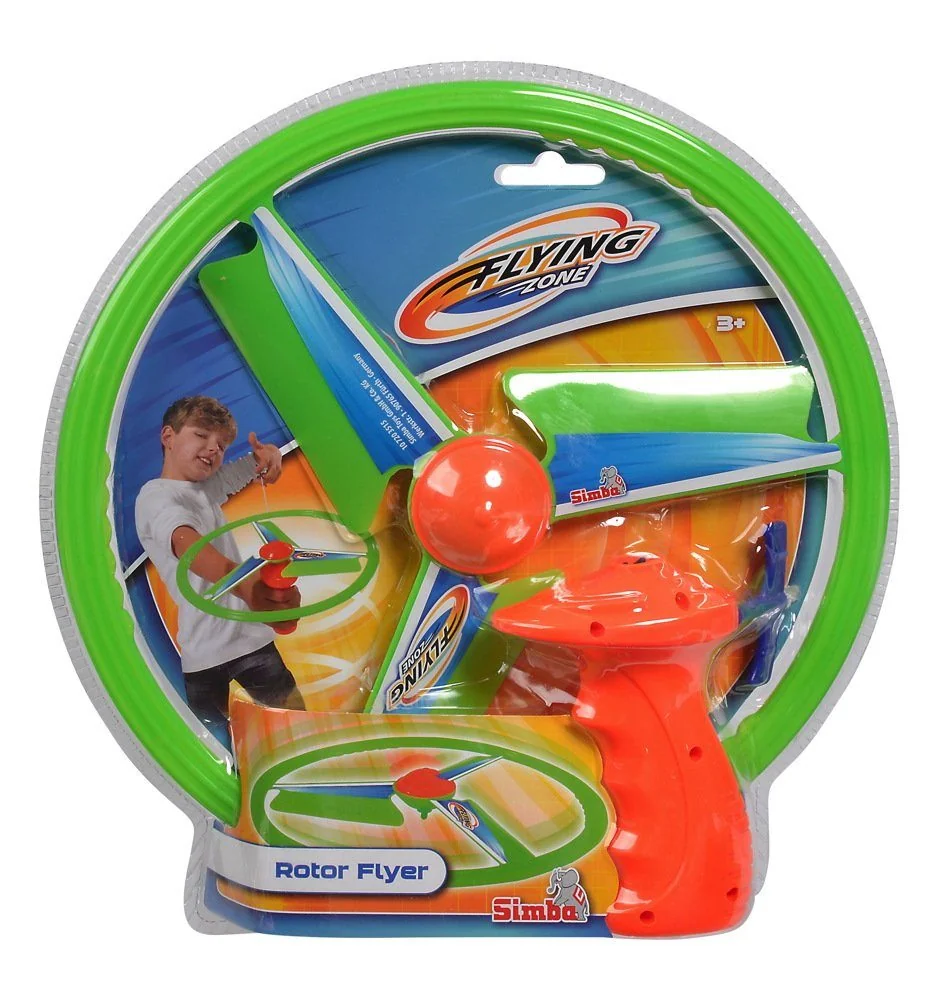 SIMBA Flying Zone Rotor Flyer Gartenspielzeug, zufällige Auswahl
