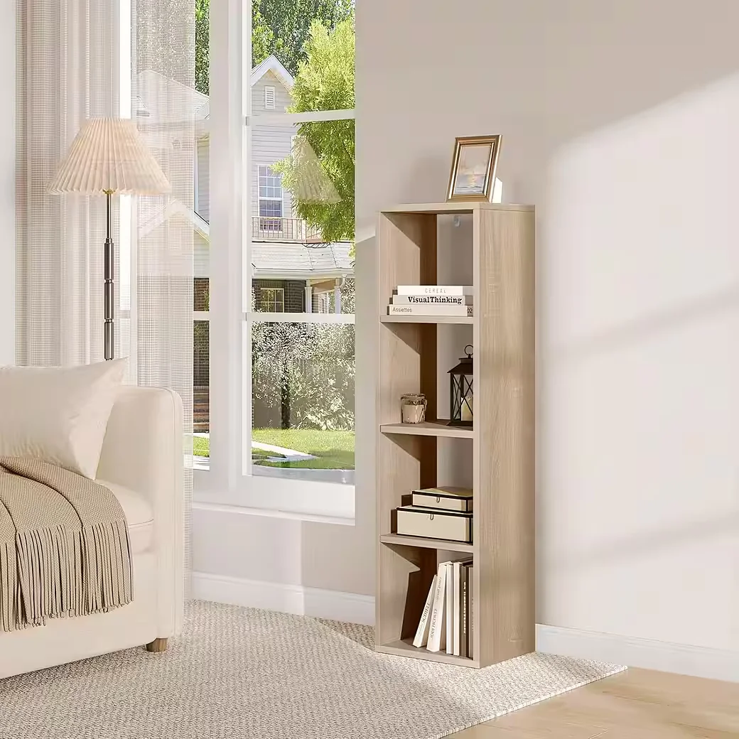 WOLTU Bücherregal offen Standregal für Wohnzimmer Büro Kinderzimmer