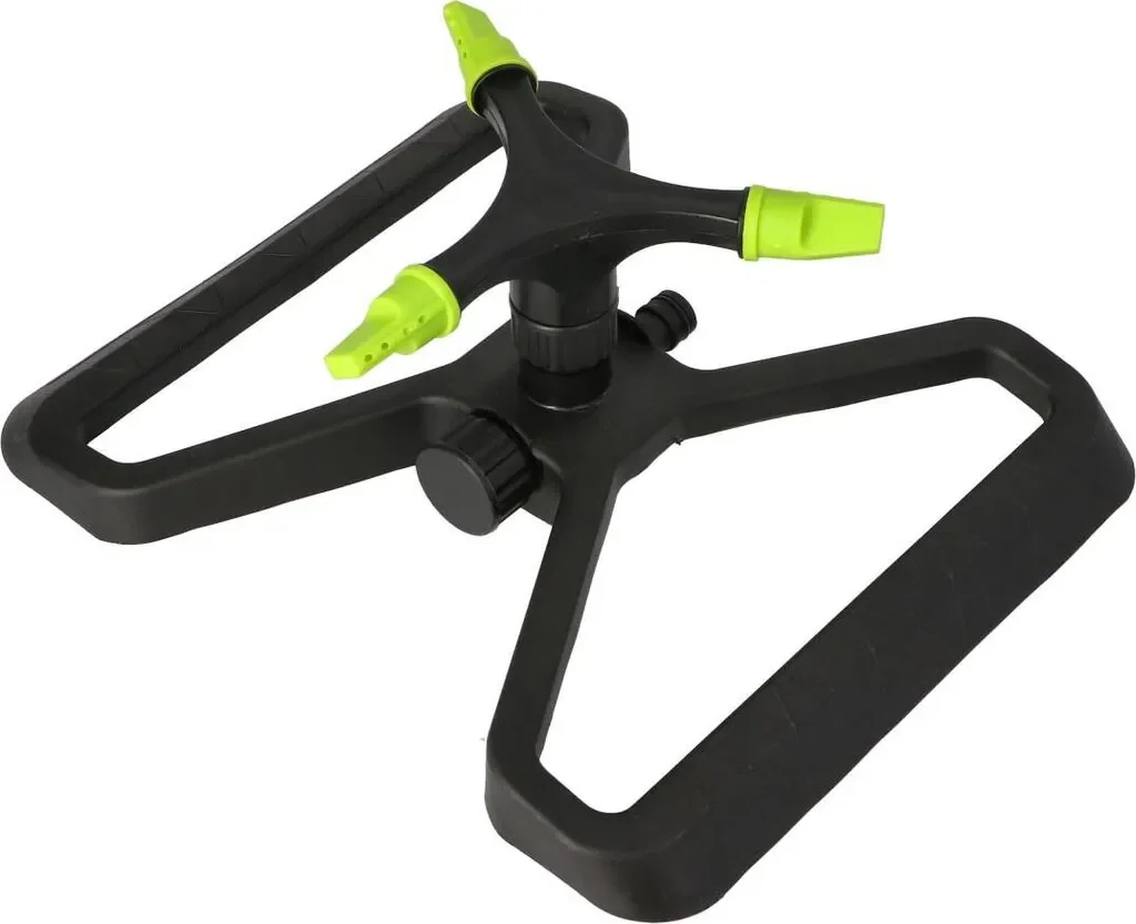 EGA Gartensprenger Kreisregner mit 3 Armen Rasensprenger Sprinkler