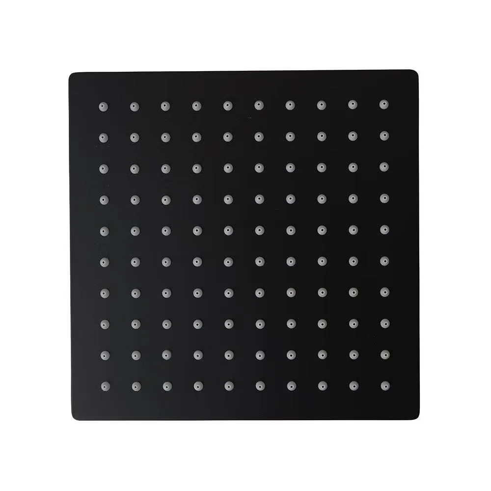 Kiamami Valentina Kopfbrause quadratisch schwarz matt