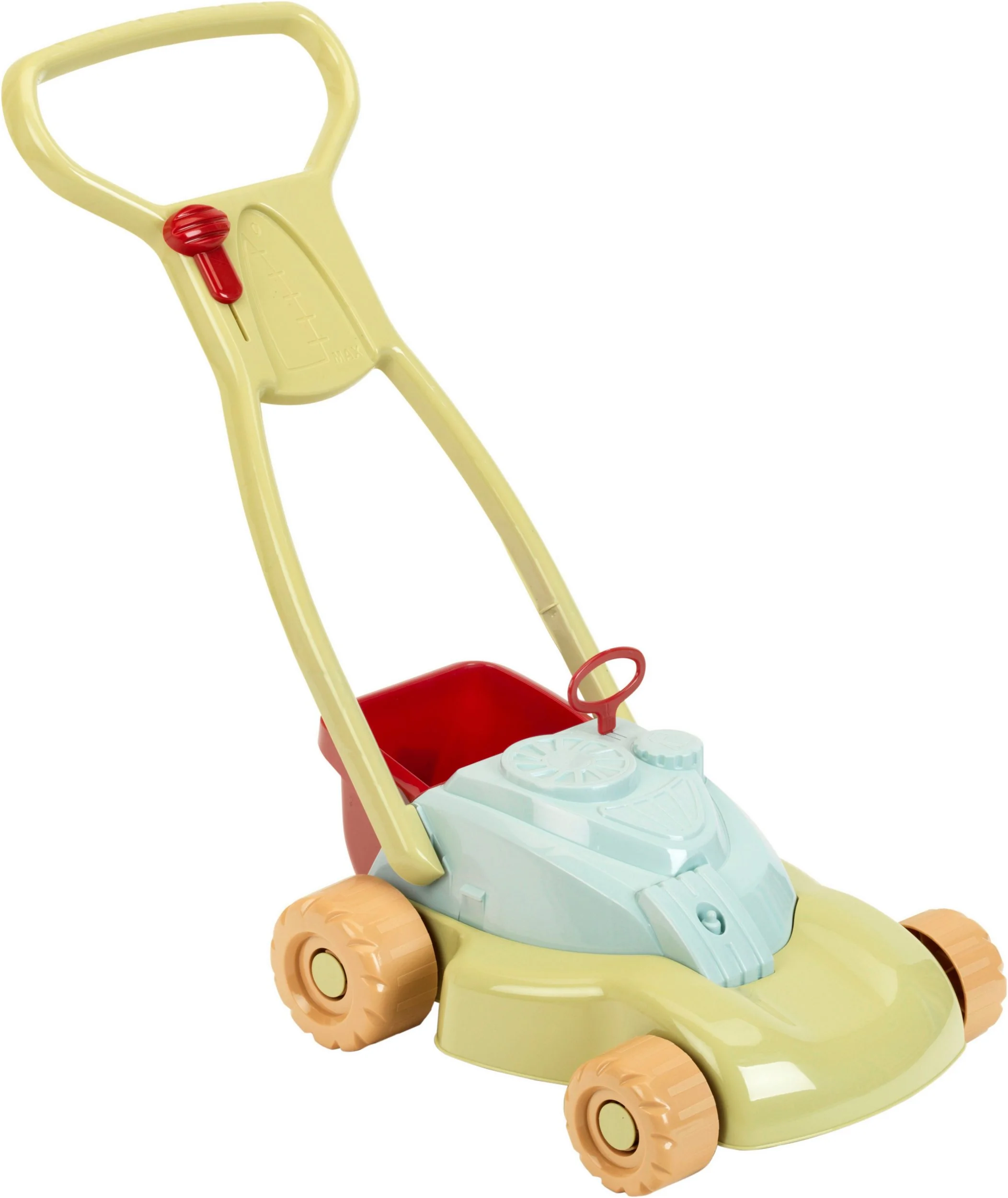 KLEIN Little Foot Kinderrasenmäher mit Grasfang Recyclingkunststoff