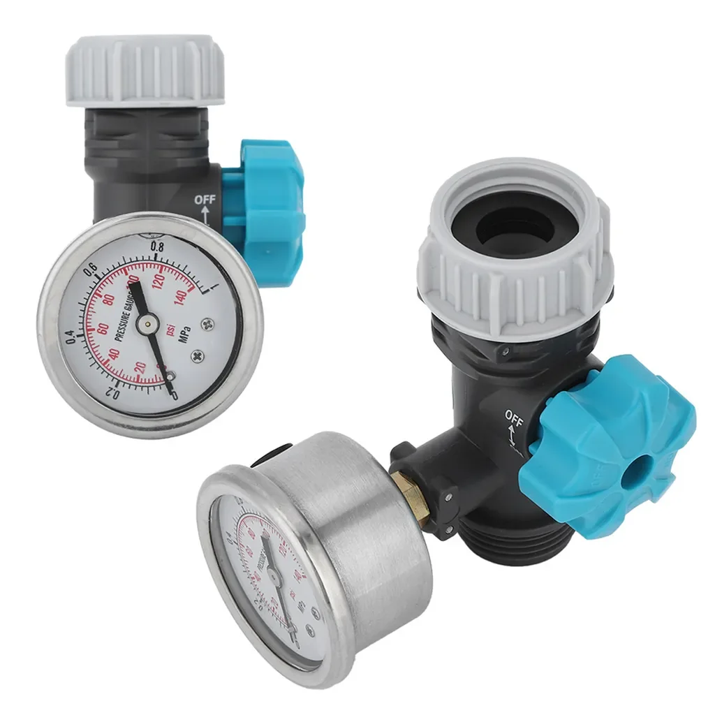 Cocosity G3/4 Wasserdruckregler Ventil verstellbar Manometer Garten