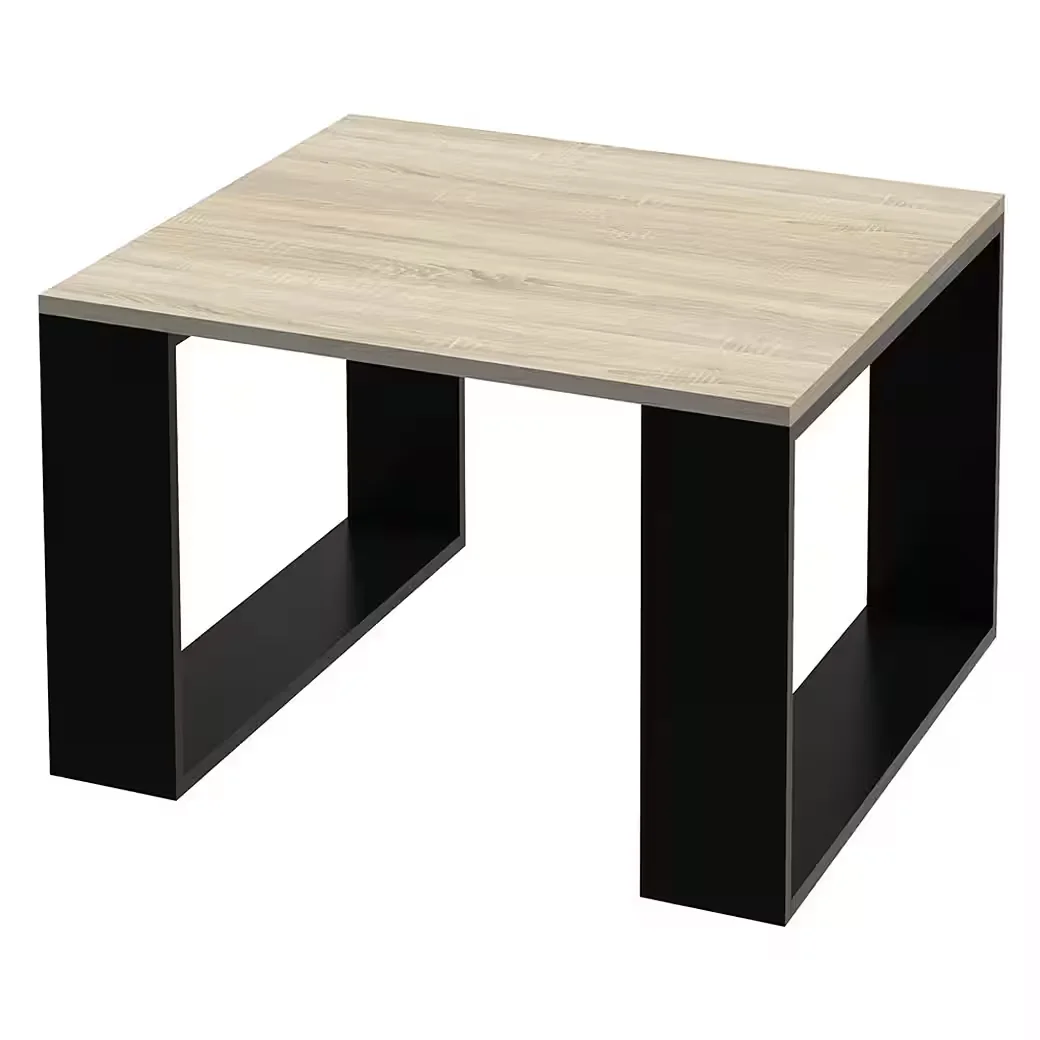 ML-DESIGN Couchtisch Wohnzimmertisch 65x40 cm quadratisch Kufenbeine