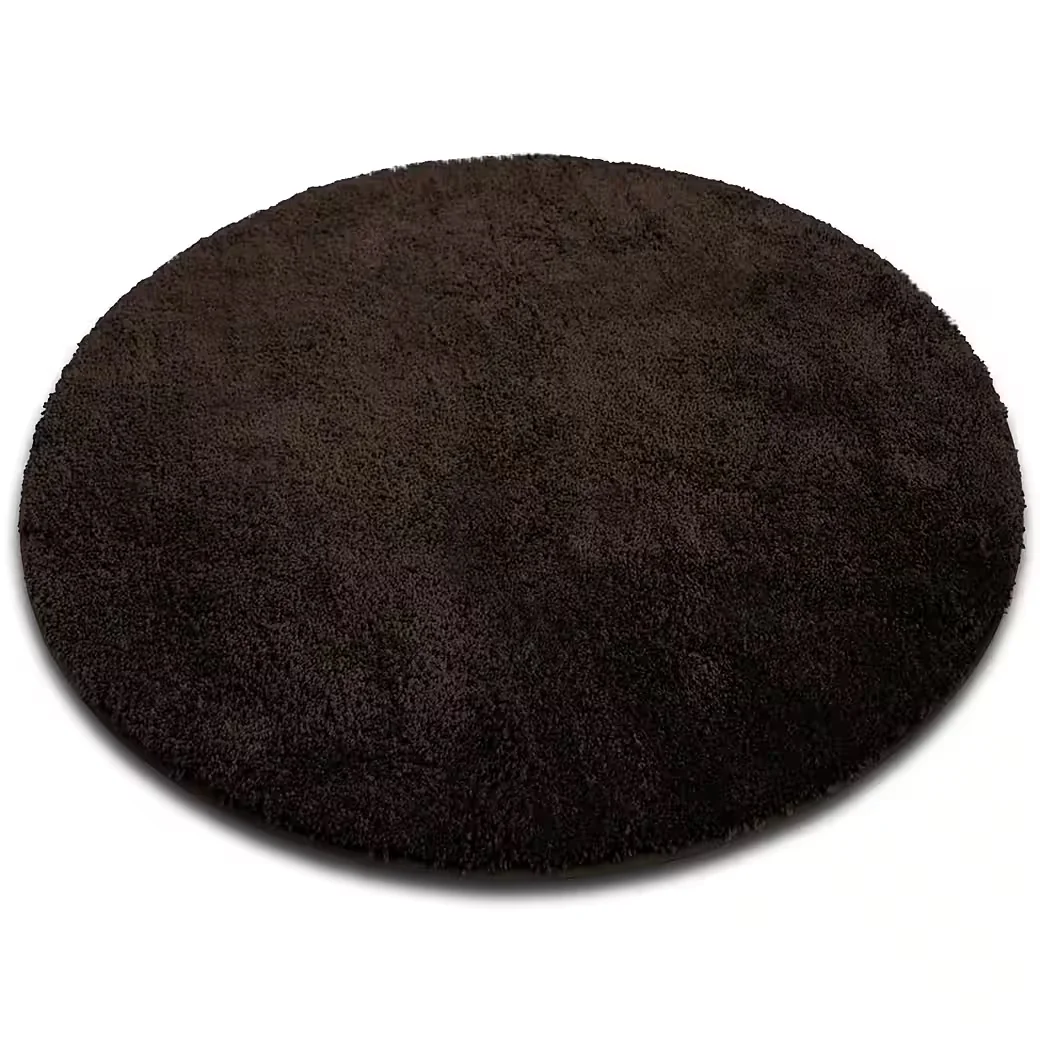 KARAT Badematte Bari Hazy rund 30 mm Mikrofaser Badteppich