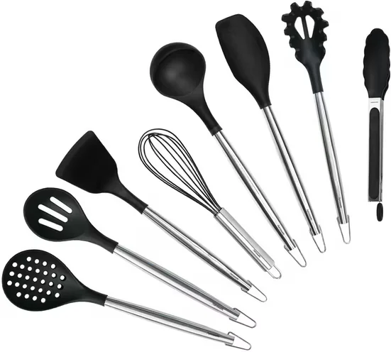 HANSEATIC PREMIUM Kochbesteck-Set, 8-tlg. Küchenhelfer-Set