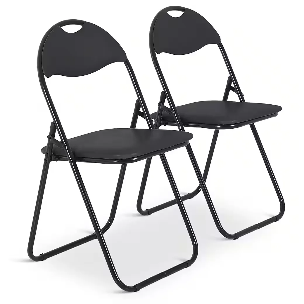 RABURG Klappstuhl Paul 2er Set, gepolstert, Metallgestell, 100 kg