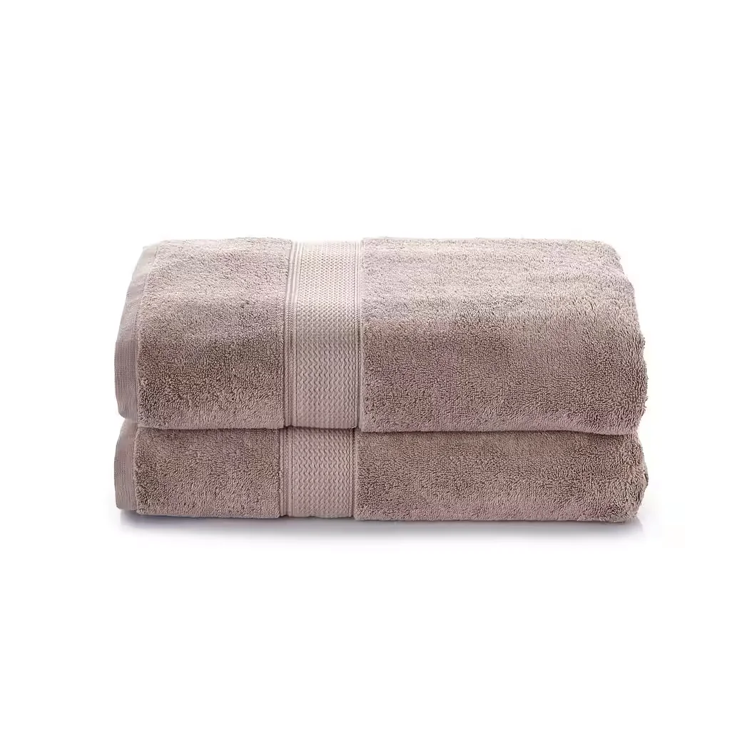 L'ESSENTIEL MAISON Badetücher Whitney Check 2er Set Modal Baumwolle
