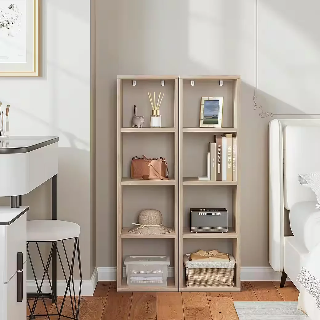 WOLTU Bücherregal offen Standregal für Wohnzimmer Büro Kinderzimmer