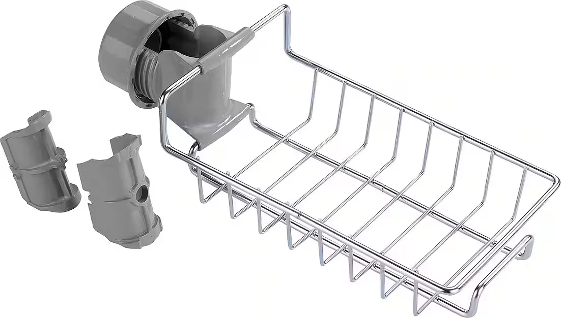 WENKO Duschablage aus Edelstahl Duschregal