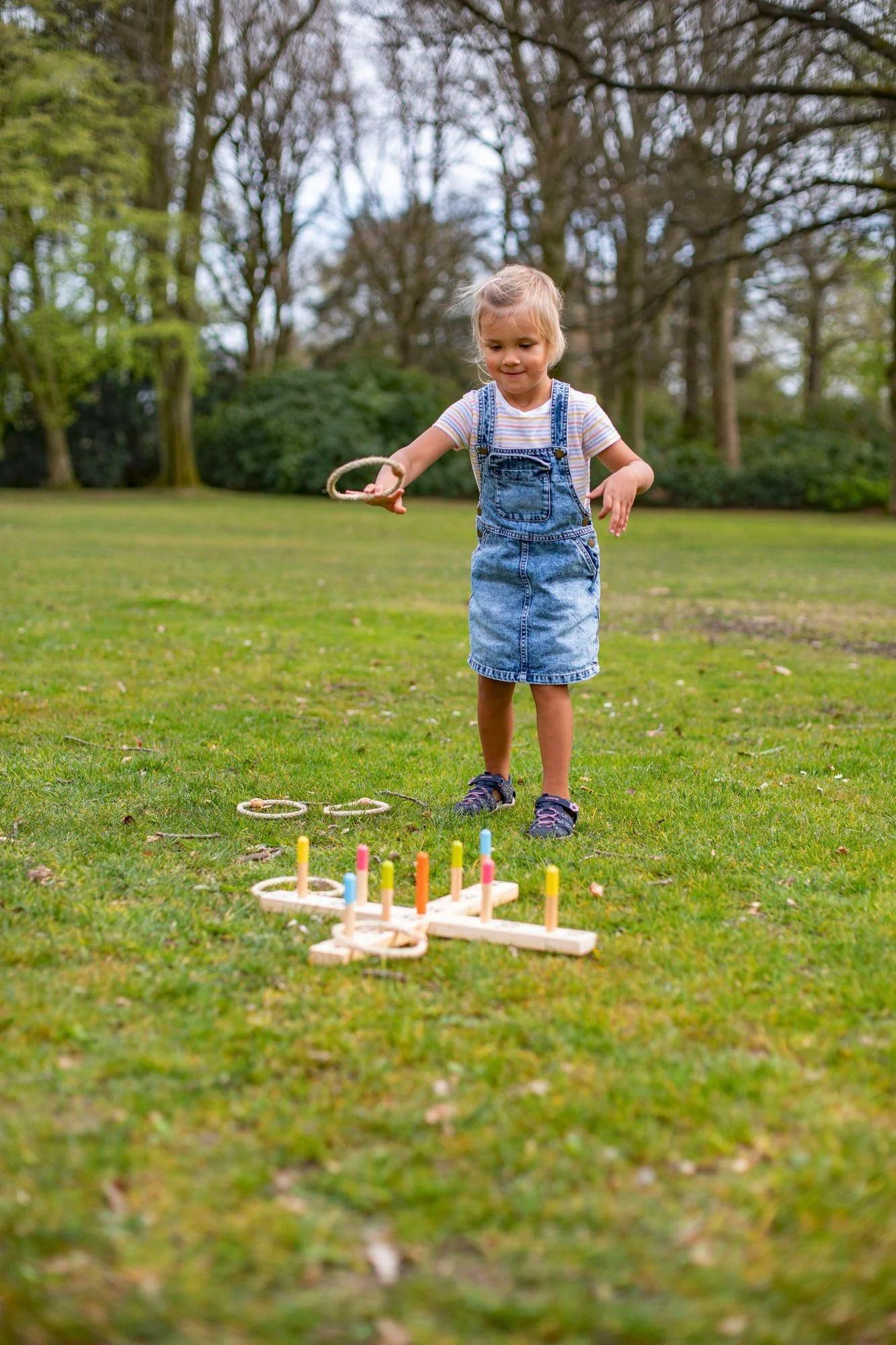 EICHHORN Ringwurfspiel Outdoor für Kinder und Garten