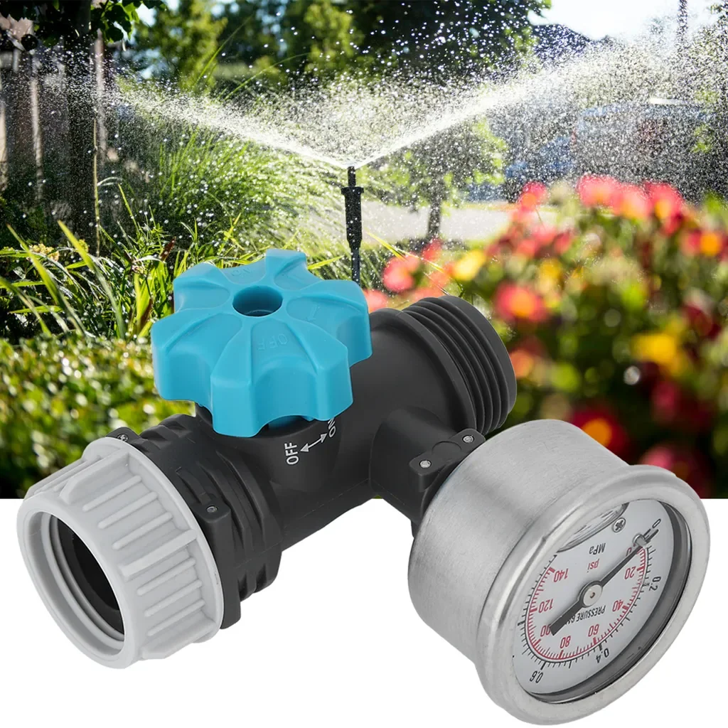Cocosity G3/4 Wasserdruckregler Ventil verstellbar Manometer Garten