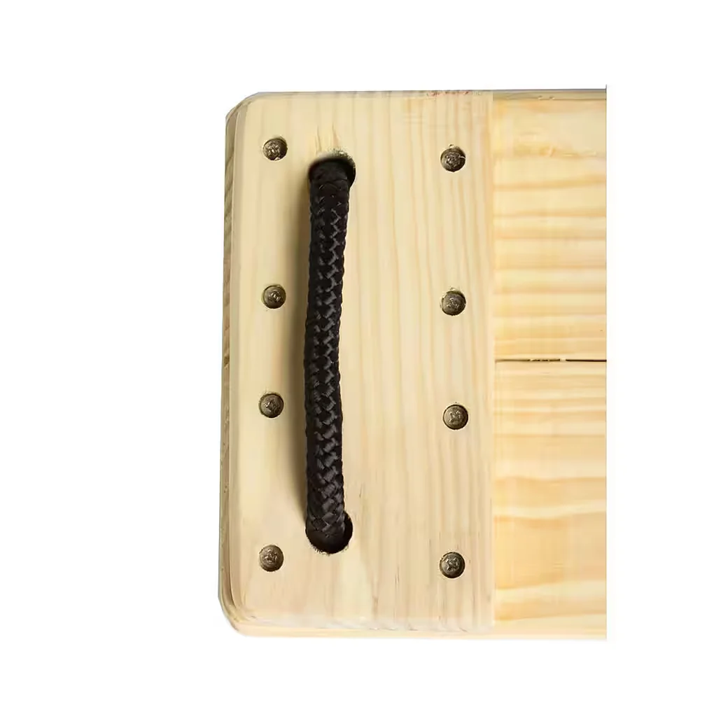 DICE Einzelschaukel Kiefernholz Holzschaukel