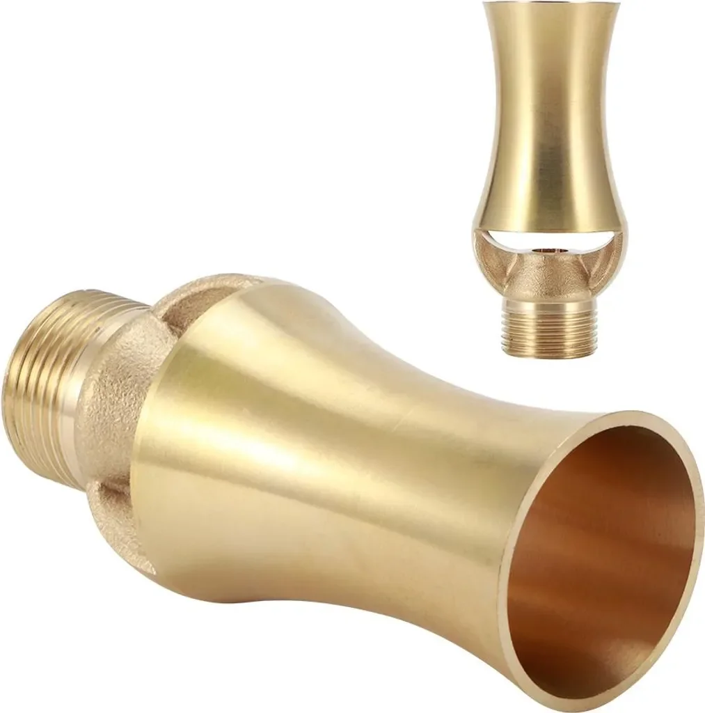 Cocosity Springbrunnen Düse G1/2 IG auf G3/4 AG Sprinkler Sprühkopf