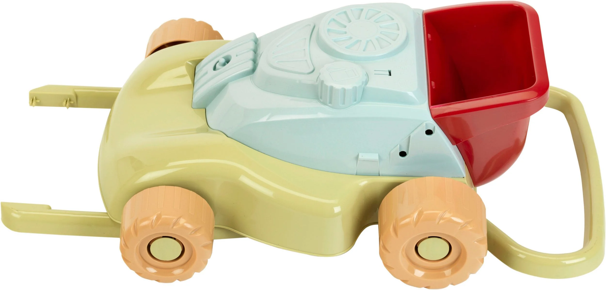 KLEIN Little Foot Kinderrasenmäher mit Grasfang Recyclingkunststoff