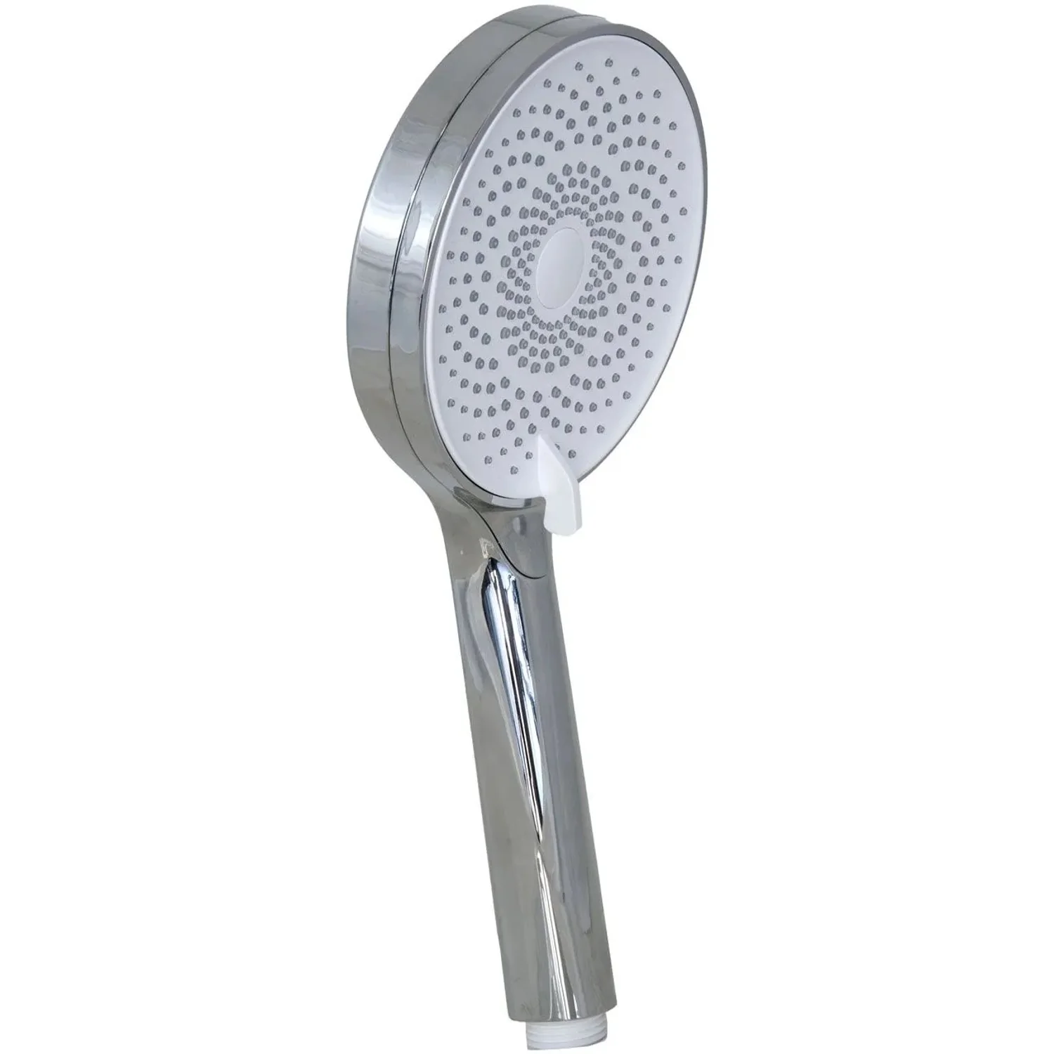 Euroshowers EuroFlux Duschkopf Handbrause 3 Strahlarten Chrom Weiß