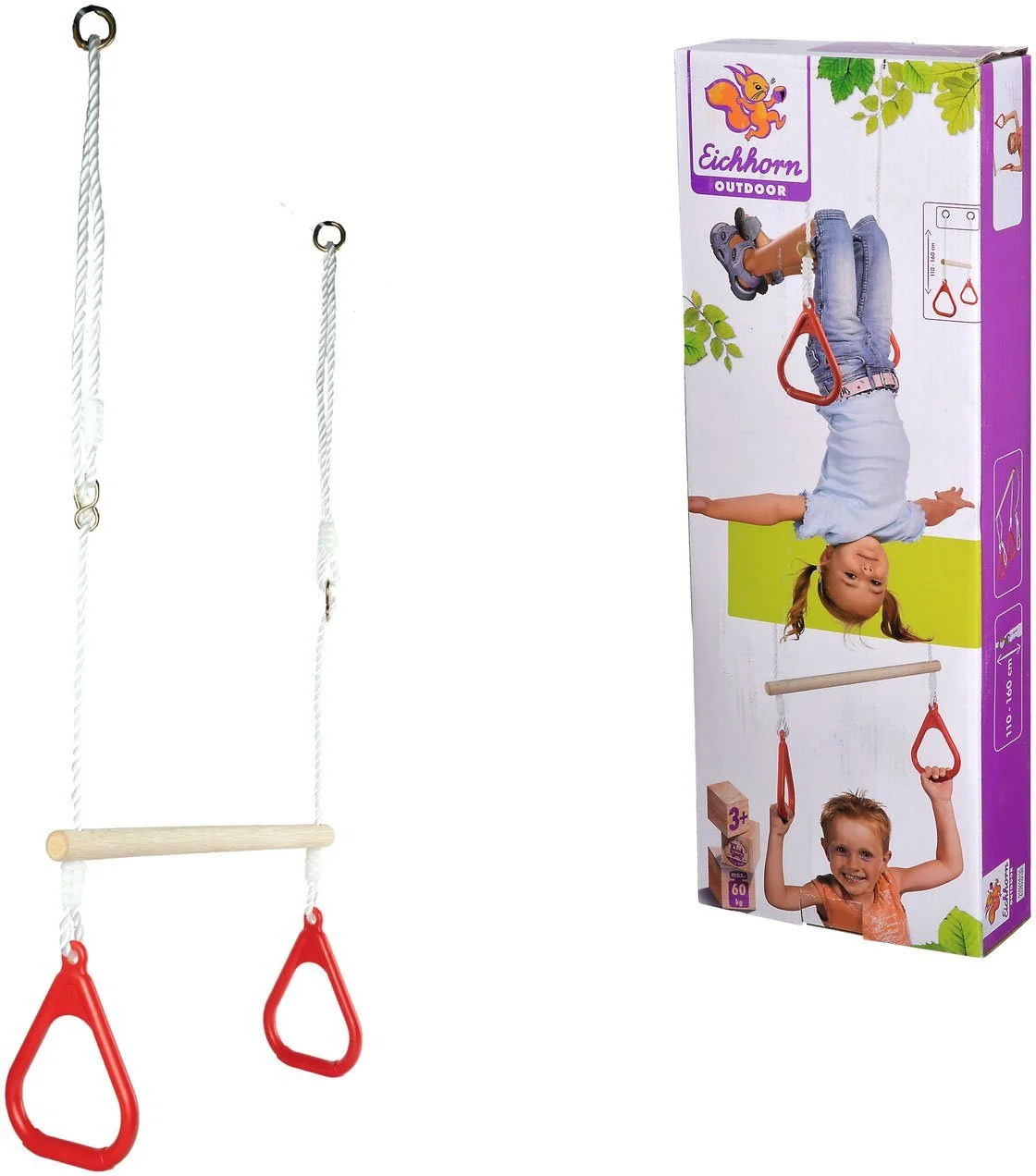EICHHORN Schaukelsitz Outdoor für Kinder Turnset Gartenschaukel