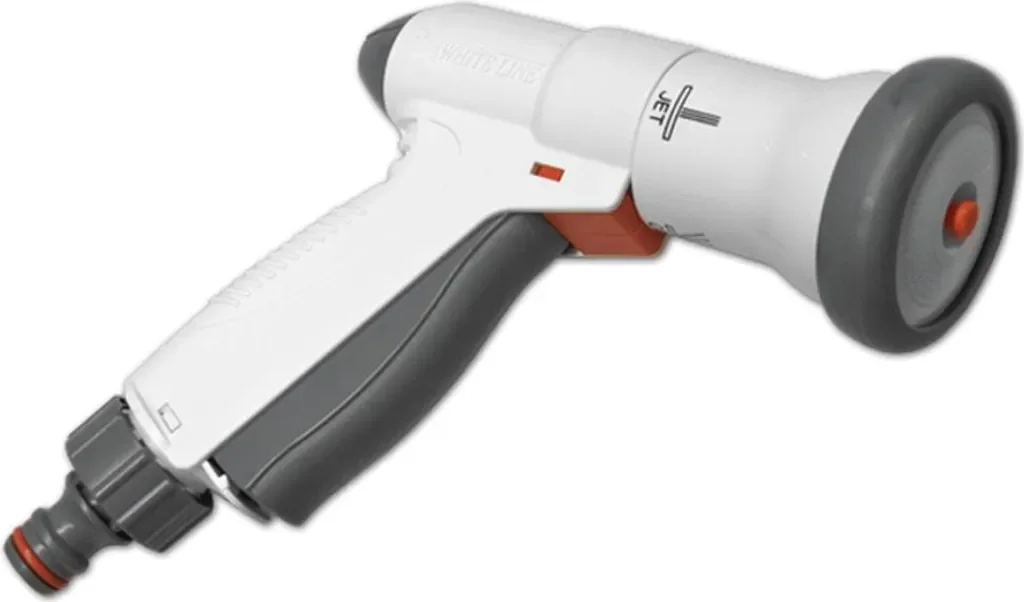 Bradas Gartenbrause Exclusive 3 Sprühfunktionen grau weiß