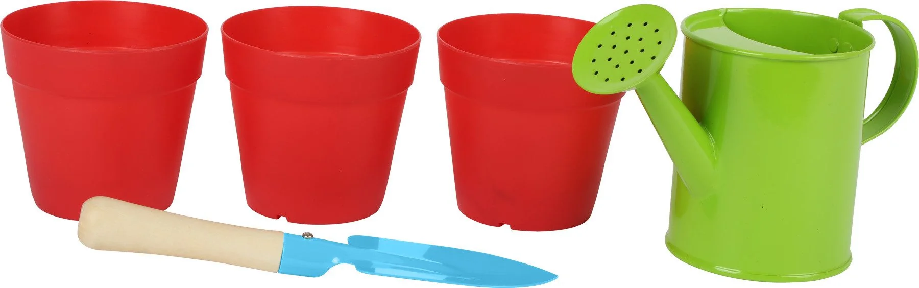 SMALL FOOT Kinder Gartenset Pflanzset Gartenwerkzeug
