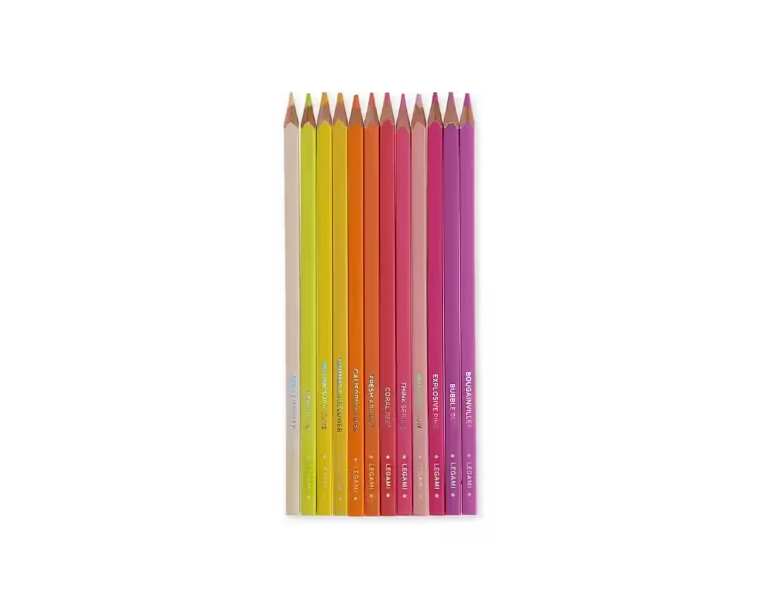 LEGAMI Buntstifte Set 12 Farben Sunset Palette Live Colorfully