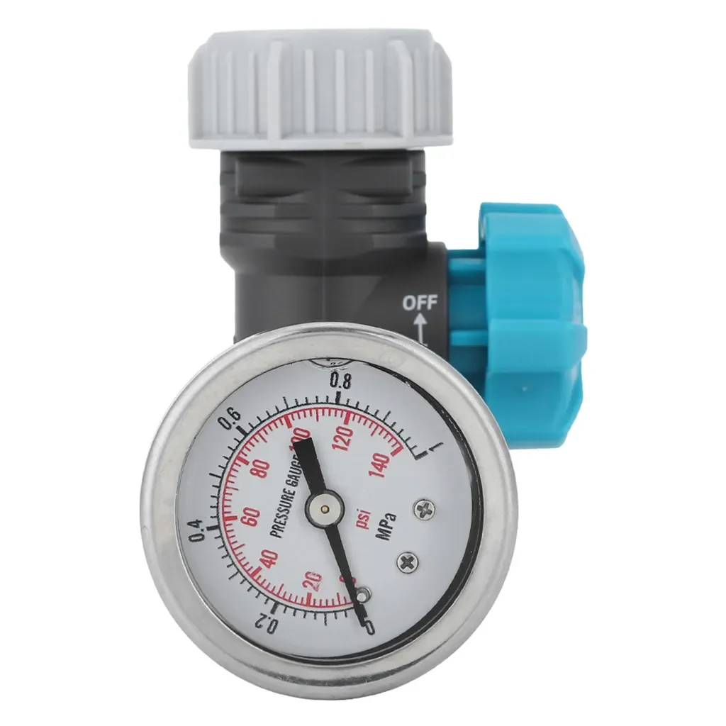 Cocosity G3/4 Wasserdruckregler Ventil verstellbar Manometer Garten