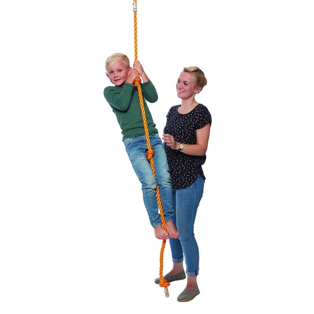 HAPPY PEOPLE Einzelschaukel mit Klettertau für Kinder