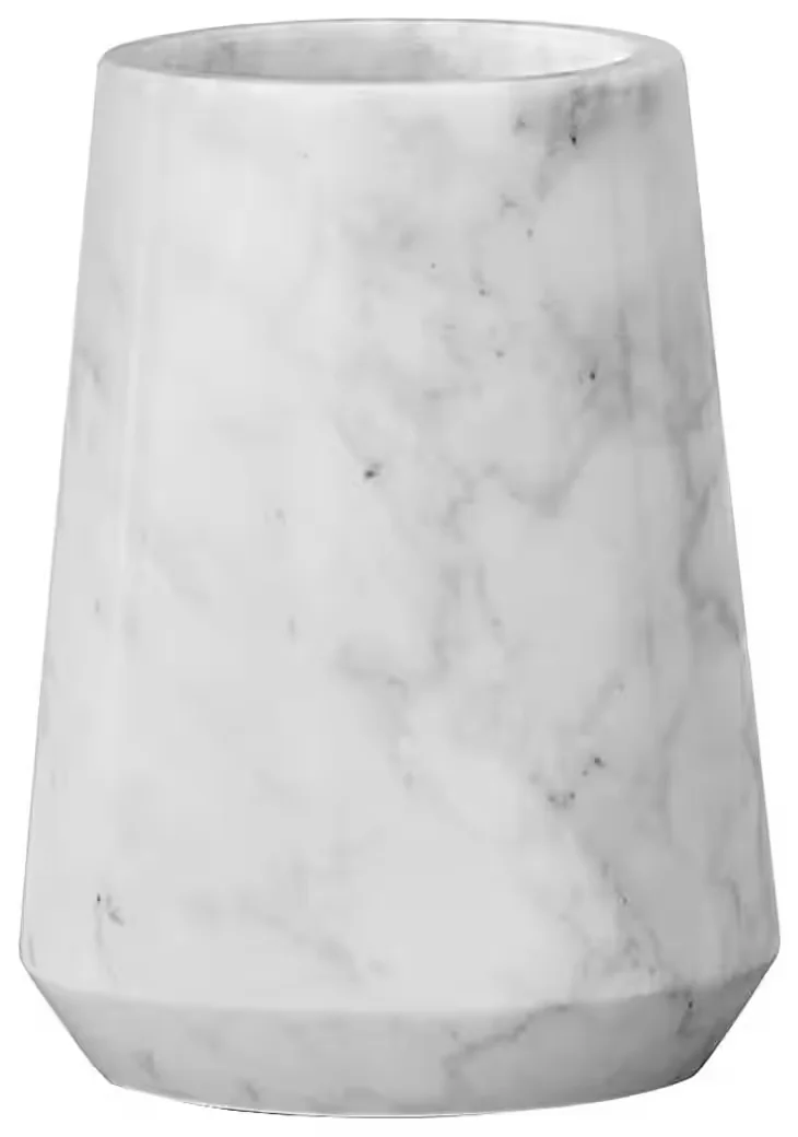 KLEINE WOLKE Zahnputzbecher Carrara Badbecher