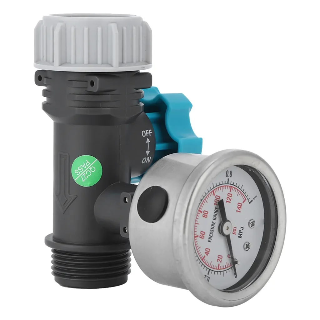 Cocosity G3/4 Wasserdruckregler Ventil verstellbar Manometer Garten