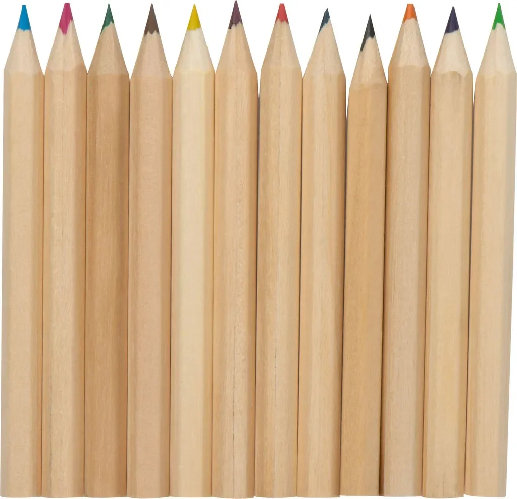 MACMA 12 Mini-Buntstifte Set, 12 Farben
