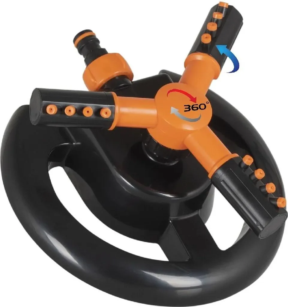 Bradas ECO-1030 Black Line Rotationsregner Gartensprenger