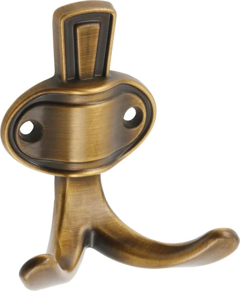 GTV Kleiderhaken Coruna klein Bronze Wandhaken Metall 76x68 mm